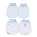 Set 2 bao tay sơ sinh KidsPlaza BA21 (Xanh Dương) - mặt trước