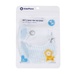 Set 2 bao tay sơ sinh KidsPlaza BA21 (Xanh Dương) - mặt sau