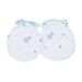Set 2 bao tay sơ sinh thun KidsPlaza BA21 (Xanh Ngọc) - mặt phải