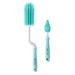 Set 2 cọ rửa bình silicone Moyuum (Xanh mint) - mặt trước