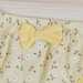 Set váy 2 dây hoa băng đô KidsPlaza HN22H vànggóc nghiêng