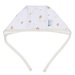 Set 2 mũ sơ sinh cotton buộc dây KidsPlaza BA21 (Vàng) - mặt trái