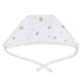 Set 2 mũ sơ sinh cotton buộc dây KidsPlaza BA21 (Vàng) - mặt phải