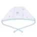 Set 2 mũ sơ sinh cotton buộc dây KidsPlaza BA21 (Xanh dương) - mặt phải
