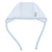 Set 2 mũ sơ sinh cotton buộc dây KidsPlaza BA21 (Xanh dương) - mặt sau
