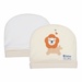 Set 2 mũ sơ sinh cotton KidsPlaza BA21 (Vàng) - mặt trước