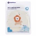 Set 2 mũ sơ sinh cotton KidsPlaza BA21 (Vàng) - góc nghiêng