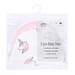 Set 2 mũ sơ sinh cotton Mothes Choice - Unicorn - mặt sau