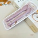 Set 2 thìa ăn dặm silicon Honper cán dài HP256 (Màu ngẫu nhiên) - hình 12