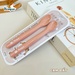 Set 2 thìa ăn dặm silicon Honper cán dài HP256 (Màu ngẫu nhiên) - hình 10