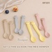 Set 2 thìa silicone hình thỏ/mèo Honper HP201 (Màu ngẫu nhiên) - mặt trái
