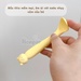 Set 2 thìa silicone hình thỏ/mèo Honper HP201 (Màu ngẫu nhiên) - góc nghiêng