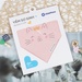 Set 2 yếm kẻ tăm KidsPlaza hình mèo ND22T (Hồng) - mặt trước