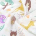 Set 3 khăn mặt sợi tre chipby bamboo - mặt trái