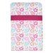 Set 4 chăn cho bé yêu flannel cotton MC- Hồng - mặt trái