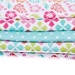 Set 4 chăn cho bé yêu flannel cotton MC- Hồng - mặt phải