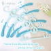 Set 5 móc quần áo Gấu/Thỏ Honper (Mẫu ngẫu nhiên)góc nghiêng