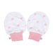 Set bao chân bao tay Otis cho bé gái in hình Ngôi Sao KidsPlaza ND21H (Trắng Hồng) - mặt trái