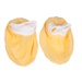 Set bao tay, bao chân kẻ Otis bé gái in hình Mây KidsPlaza ND21H (Trắng Vàng) - mặt phải
