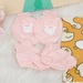 Set bao tay, bao chân KidsPlaza Otis ND24H (Màu hồng) - mặt trái