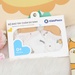Set bao tay, bao chân KidsPlaza Otis ND24H (Trắng vàng) - mặt trước