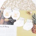 Set bao tay bao chân Otis bé trai KidsPlaza ND22T (Trắng kẻ ghi) - mặt trái