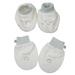 Set bao tay chân KidsPlaza Otis in cá ND26H (Trắng xanh) - mặt trước