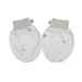Set bao tay chân KidsPlaza Otis in chanh ND25T (Trắng) - mặt trái