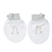Set bao tay chân KidsPlaza Otis in cún ND25T (Trắng xanh) - mặt trái