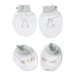 Set bao tay chân KidsPlaza Otis in cún ND25T (Trắng xanh) - mặt trước
