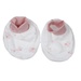 Set bao tay chân KidsPlaza Otis in hoa ND26H (Trắng hồng) - mặt trái