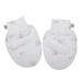 Set bao tay chân KidsPlaza Otis in hoa ND26H (Trắng)  - mặt phải