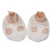 Set bao tay chân KidsPlaza Otis kẻ ô ND26H (Nâu) - mặt trái