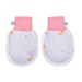 Set bao tay chân Otis bé gái KidsPlaza ND22H Trắng Hồng  - góc nghiêng