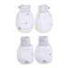 Set bao tay chân Otis bé trai KidsPlaza ND22H Trắng Ghi - mặt trước