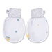 Set bao tay chân Otis bé trai KidsPlaza ND22H Trắng Ghi - mặt phải