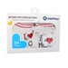 Set bao tay chân Otis in sao KidsPlaza ND21H (Trắng) - mặt trái