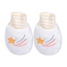 Set bao tay chân Otis kẻ vàng bé gái KidsPlaza ND22H Trắng - mặt phải
