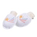 Set bao tay chân Otis kẻ vàng bé gái KidsPlaza ND22H Trắng - mặt sau