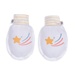 Set bao tay chân Otis kẻ vàng bé gái KidsPlaza ND22H Trắng - góc nghiêng