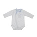 Set body dài KidsPlaza Otis ND26T (Trắng ghi) 0-3M - mặt trái