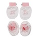 Set bao tay chân KidsPlaza Otis ND25H (Hồng) - mặt trái