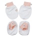 Set bao tay chân KidsPlaza Otis ND25H (Trắng) - mặt trước