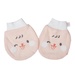 Set bao tay bao chân Kidsplaza HN24T (Trắng hồng) - mặt trái