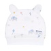 Set đồ sơ sinh 6 chi tiết pcs xô in hình voi KidsPlaza 0-6M M21H - góc nghiêng