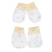 Set đồ sơ sinh combo 6 món bamboo in hình gấu KidsPlaza M21H (Trắng-Vàng) - hình 7