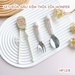 Set đũa kèm thìa dĩa cho bé Honper hình gấu HP-128 - mặt phải