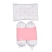 Set gối chặn Otis bé gái KidsPlaza ND22H Trắng Hồng - mặt trước