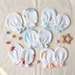 Set mũ và bao tay, bao chân nhiều họa tiết Muslin AC25 (Mẫu ngẫu nhiên) - hình 8