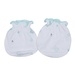 Set mũ và bao tay chân thun KidsPlaza BA21 (Xanh ngọc) - mặt sau